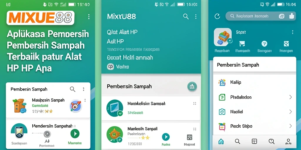 Tampilan antarmuka pengguna MIXUE88 yang sederhana dan informatif.
